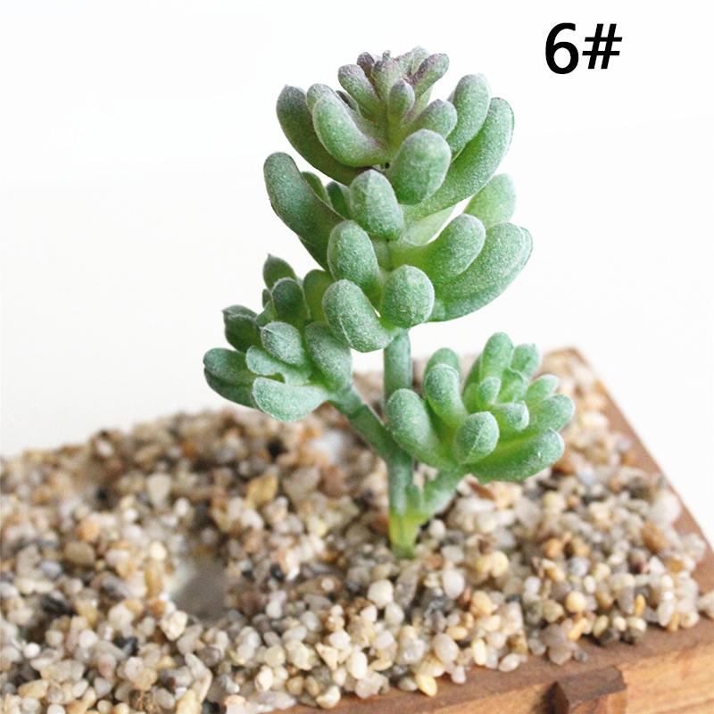 Simulation Artificial Succulent Fake Plants Plastic Flowers Home Floral Decor
