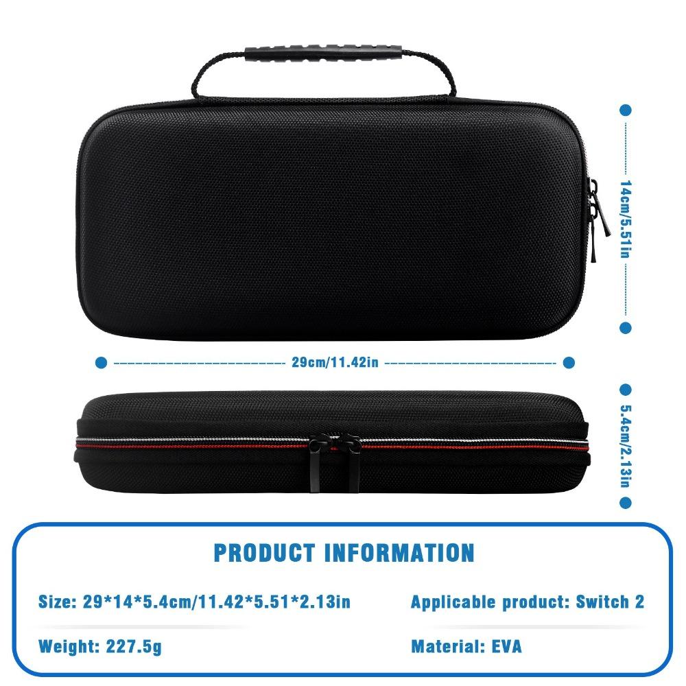 Hard Handheld Game Console Cover Shockproof Carrying Case for Nintendo Switch 2nd Gen 2025