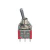 DPDT Miniature Toggle Solder Tag Switch (Center Off)