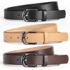 Shiny Black Pin Buckle PU Leather Belt, High-end, Versatile Decorative Belt for Men and Women Belts for Women