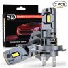 2Pcs H7 LED Headlight Bulb Mini Wireless 60W 20000LM 6500K CSP for Car Headlamp Auto Diode Lamps H7 Turbo Led 12V Automobile