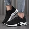 Women's Air Cushion Sports Shoes Casual Knitted Low Top Running Shoes Breathable Outdoor Walking Shoes