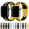 Strap For Apple Watch Band 7 SE 41mm 45mm 44mm 40mm 38mm 42mm Sport Silicone Soft Bracelet Accessories for Iwatch Series 6 SE 5 4 3 2 Women Men