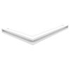 Vent Cover LUFT Corner Right 54,7x76,6x6 White