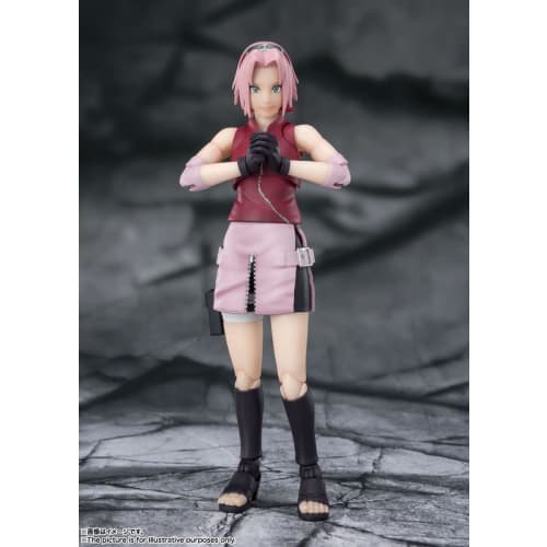 TAMASHII NATIONS S.H.Figuarts NARUTO Shippuden - Sakura Haruno - Master's Competitive Spirit - (Rerelease Edition) Approximately 135mm ABS & PVC Paint