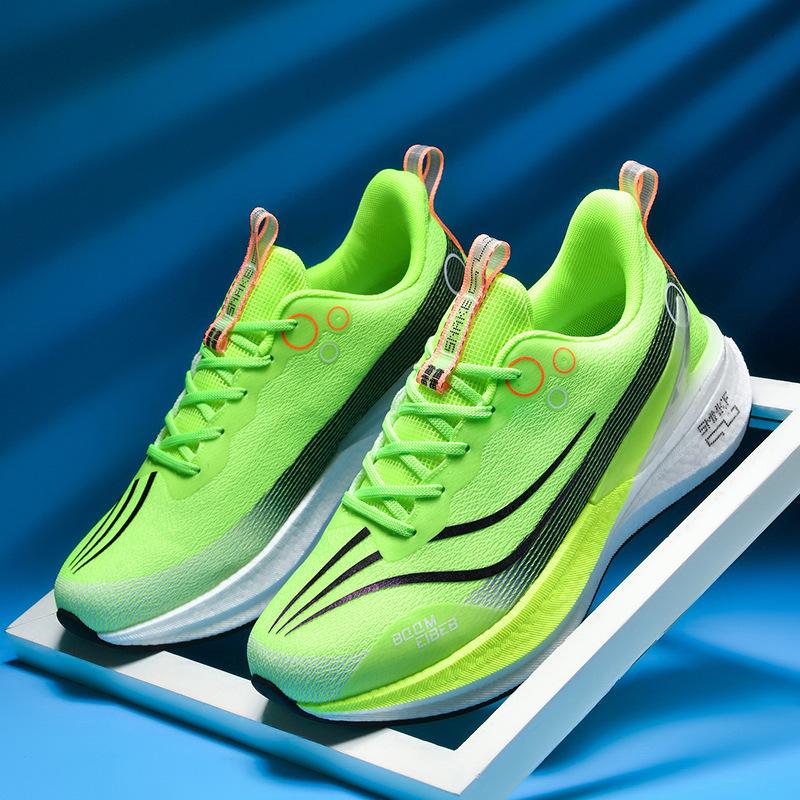 Big Jueying 3 Arch Carbon Board Running Shoes Men's and Women's Ultra Light Shock Absorption Casual Sneakers Cotton Shoes Red Rabbit 7Pro Running Sho