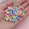 Home Party Supplies Necklaces Jewelry Marking DIY Accessories 100pcs/bag Acrylic Beads DIY Handmade Materials Pumpkin for Earrings Butterfly