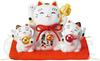Saido Kiln Maneki Neko Figurine, 8cm, Yakushi Kiln, Sai-e Maneki Neko 7340