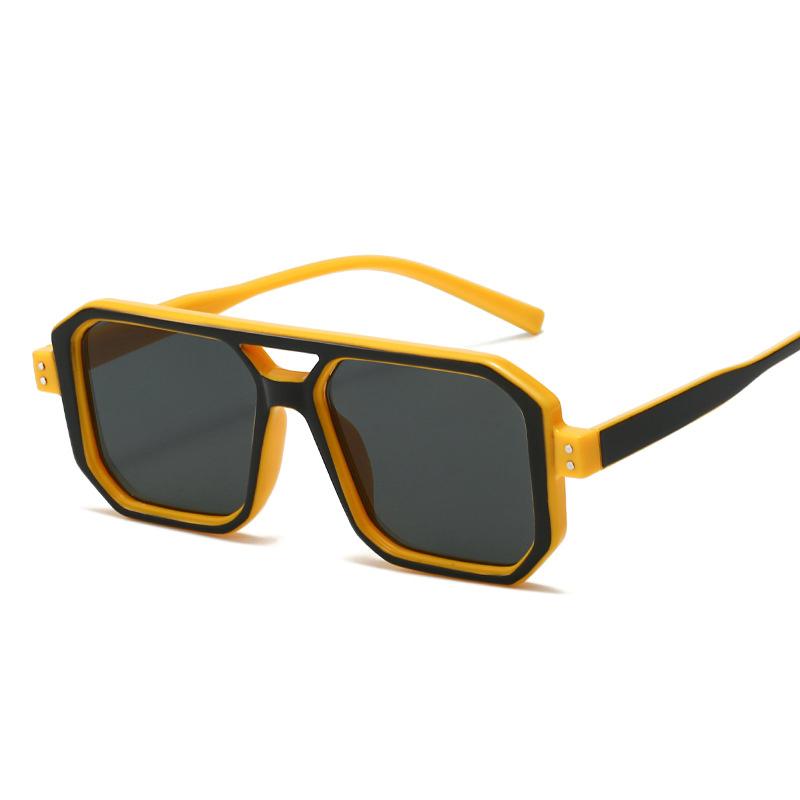 New Vintage Square Sunglasses Women Men Brand Rectangle Sun Glasses Female Oval Eyewear for Male Female Eyeglasses