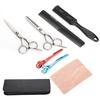 Professional Haircutting Scissors Set Barber Hairdressing Thinning Flat Shears Kit