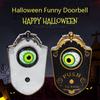 Halloween Doorbell with LED Rotating One-eyed Eyeball Creepy Sounds Scary Haunted Doorbell Halloween Decoration for Home Party Bar Props.