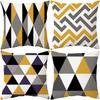 Pillowcase Simple Nordic Geometric Print Pillowcase Home Sofa Cushion Cushion Cover