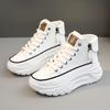 2025 New Women Sneakers Luxury Fashion High Top Women Boots Platform Casual Shoes