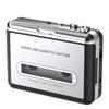 Cassette Tape Tape To MP3 Battery USB Includes Earphones Digitizer, Converter, & Powered, Portable, 3.5mm (Silver)