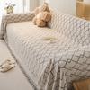 Sofa Towel Plush Half Velvet Sofa Slipcover Sets Sofa Cushion Living Room All-Inclusive Sofa Towel Cover Cloth