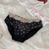 Ladies Pure Desire Sweet Little Fresh Love Lace Lace Low Waist Comfortable Breathable Bow Panties