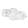 Plastic White Aquarium Anti Explosion CO2 Check Valve Fish Tank Carbon Dioxide Non Return System