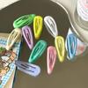 10pcs Mini Baby BB Clip Shiny Surface Kawaii Cute Candy Color Children Side Hair Pin Fashion Bangs Clip Kids Headwear
