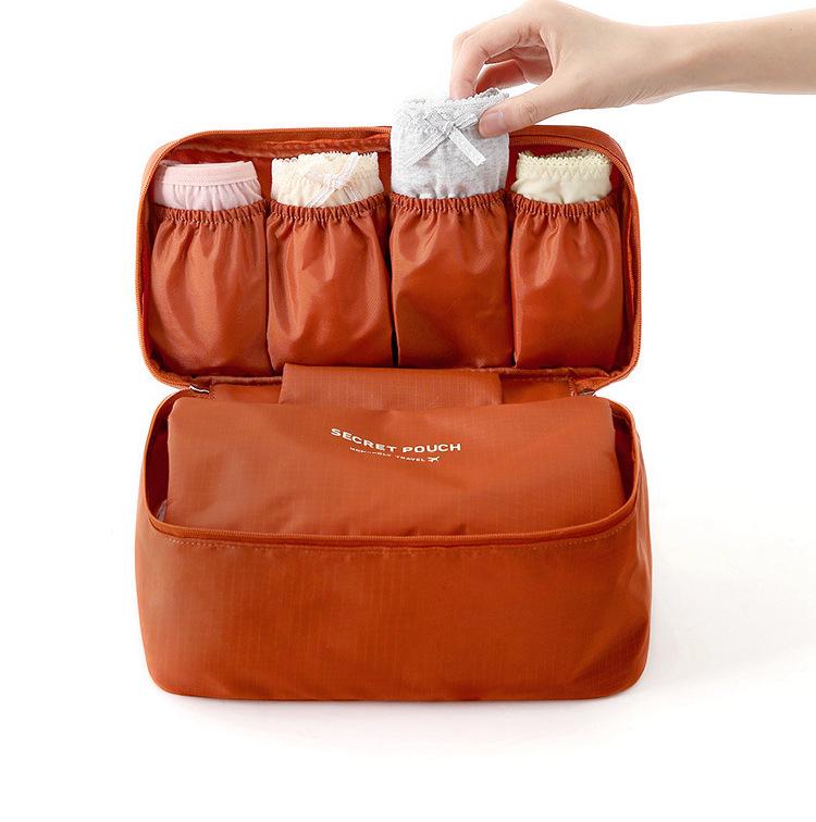 Second Gen Korean Style Multifunctional Travel Organizer: Underwear, Bra, Makeup & Toiletry Storage Bag