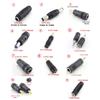 2x DC 5.5X 2.1mm 2.5mm 3.5x1.35mm 4.0x1.7mm Male Female To 3.5mm 5.5x2.5mm Male Female Connectors Power Jack Plug 6.5mm M/m F/m