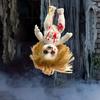 Halloween Creepy Doll DIY Scary Zombie Baby Dolls Haunted House Adornment Hanging Ornament Prop for Horror Halloween Decor