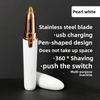 Electric Eyebrow Trimmer Ladies Eyebrow Trimmer Automatic Eyebrow Trimmer Shaver Beauty Hair Removal Trimmer
