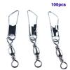 Buckle Tool Tackle Swivels Solid Rings Hanging Snap Fishing Pins Fishing Line Connector