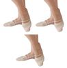 SASAKI Rhythmic Gymnastics Demi Size Set of 3 Shoes, Beige, M, 153,