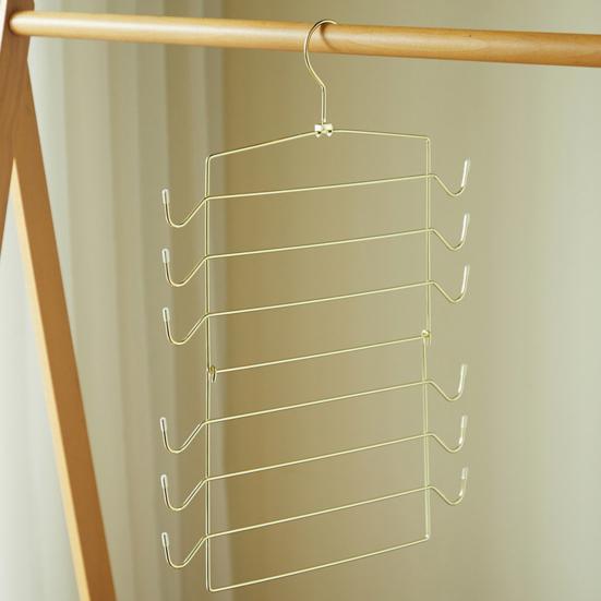 Legging Organizer Rotatable Yoga Pants Hanger Strong Load-bearing Foldable Design Space-Saving Closet Organizer