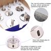 15pcs Diamond Coated Drill Bit Set Tile Marble Glass Ceramic Hole Saw Drilling Bits for Power Tools 6mm-50mm