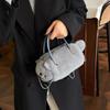 Small Cute Simulated Cat Bag Fluffy Fur Women's Handbag New Cat Cross Bag for Ladies
