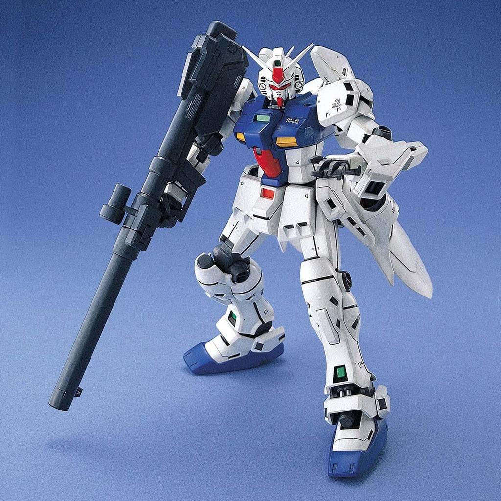 MG Mobile Suit Gundam 0083 STARDUST MEMORY Gundam GP03S Scale Plastic Model RX-78GP03S (Staymen) 1/100 Color-coded