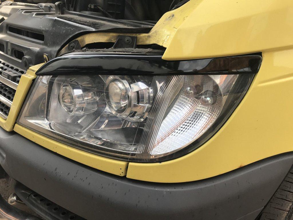 Cilia (ABS, Black) Black Matt for Mercedes Sprinter W901/902/903/904/905 1995-2006