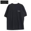 612966 Unisex Logo Crew Neck T-Shirt Tops S blackUsed