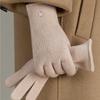 Women's Warm Wool & Cashmere Knitted Gloves SR014