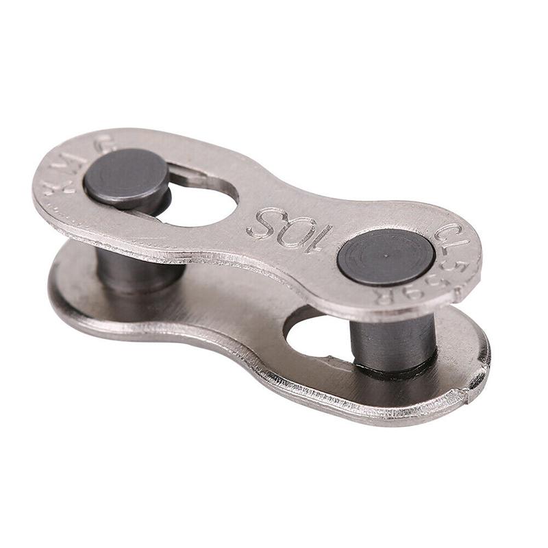 2Pcs Portable Bicycle Chain Master Link Joint Connector 6/8/10 Speed Quick Clip