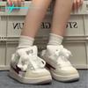 High-value Niche Bread Shoes Women's Spring and Autumn Retro Casual Casual Fashion Little White Shoes Versatile Low-top Board Shoes