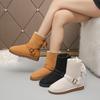 Women's Snow Boots Fur Australia Classic Mujer Botas Waterproof Genuine Cowhide Leather Snow Boots Winter Shoes for Women