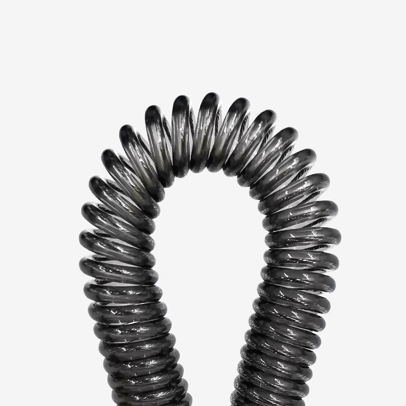 Retractable Elastic Steel Cable Fishing Lure Clamp with Anti-Lost Spring Rope