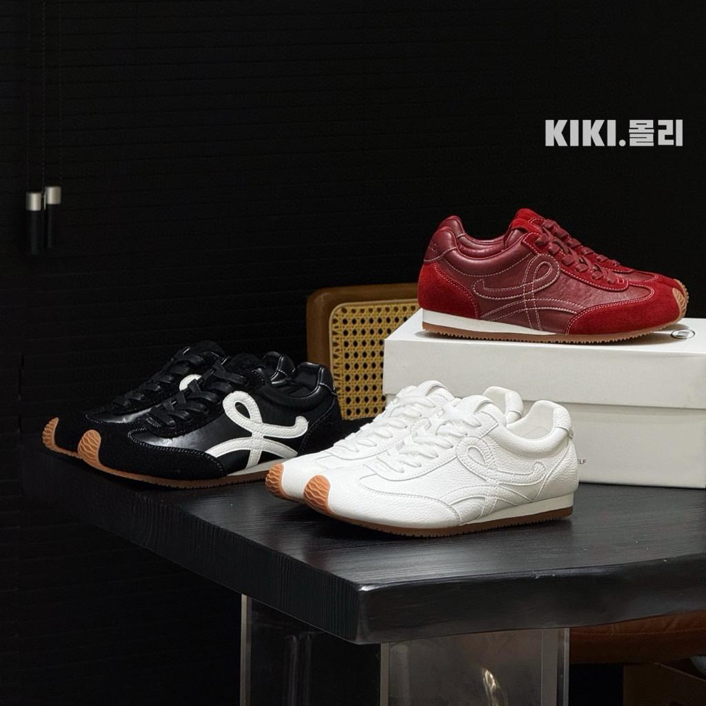 Early Autumn Thick-soled Leather Women's Trendy New Retro Niche Color Matching To Increase the Height of Casual Sports Shoes