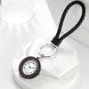 Lancardo Carabiner Watch, Nurse Watch, Pocket Watch with Keychain, Leather Rope, Analog, Diamond, Trunk, Easy To Read, Perfect for Everyday Use, Mount