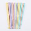 Crochet Hooks Kit Knitting 12pcs/set Plastic Needles Stitches DIY Weave Tools Home Sewing Supplies