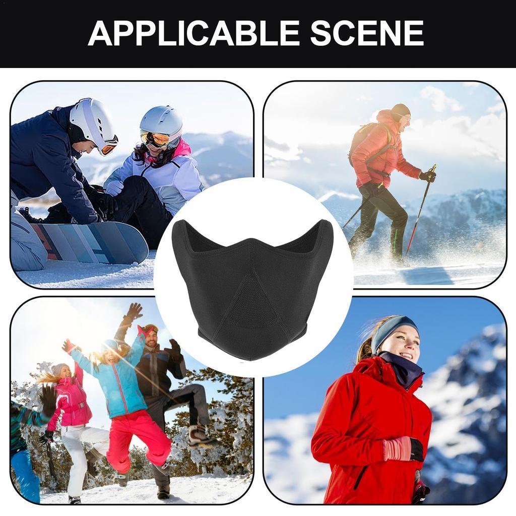 [Humkopnl] Winter Cycling Face , Bike Face Cover | Motorcycle Face Cover Cycling
