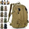 1000D Nylon Waterproof Trekking Fishing Hunting Bag Backpack Outdoor Military Rucksack Assault Pack Molle Bag Tactical Sports Camping Hiking