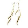 Les Trésors De Lily [L9665] - Gold 'Choreography' Earrings