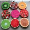 3D Fruit Watermelon Plush Toy Cushion - Creative Cartoon Backrest Sofa Pillow Gift