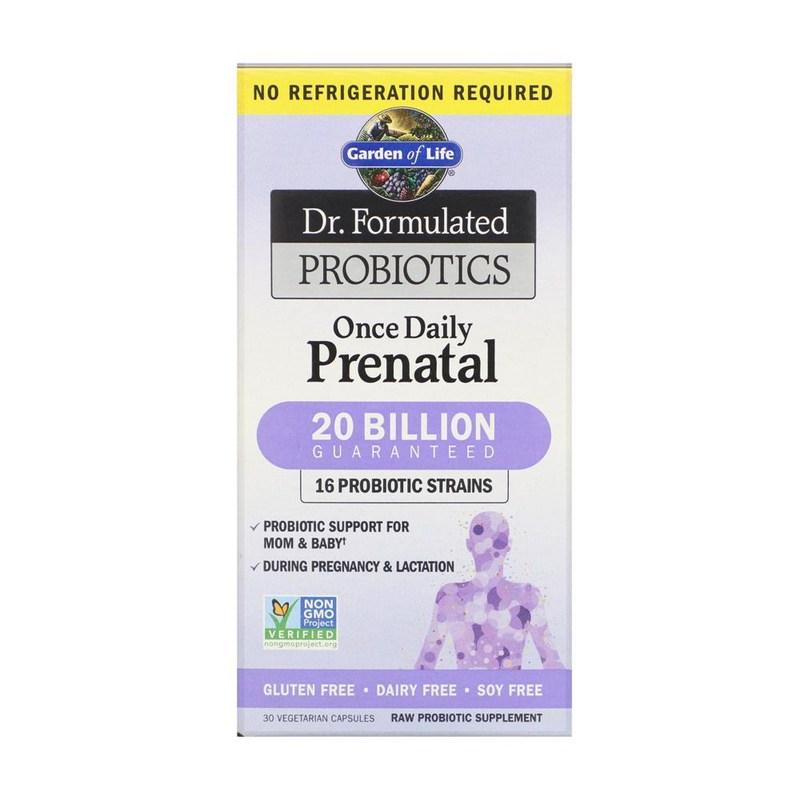 Garden of Life Pregnancy Lactobacillus Female Lactobacillus 20 Billion CFU 30 Capsules, 4 Week Supply, 30 Tablets, 2 Units