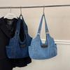 Denim Shoulder Bag Women's Advanced Sense Large Capacity Shopping Bag Tote Bag Lazy Wind Everything Casual Backpack