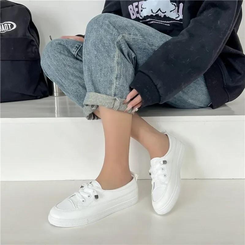 Fashion Women Shoes Comfort Breathable White Shoes Women Non Slip Lace Up Sneakers Women Fashion Mesh Casual Sport Shoes Zapatos