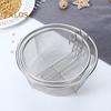 Stainless Steel Fry Basket with Handle Kitchen Round Frying Basket for French Fries Onion Rings Fried Chicken